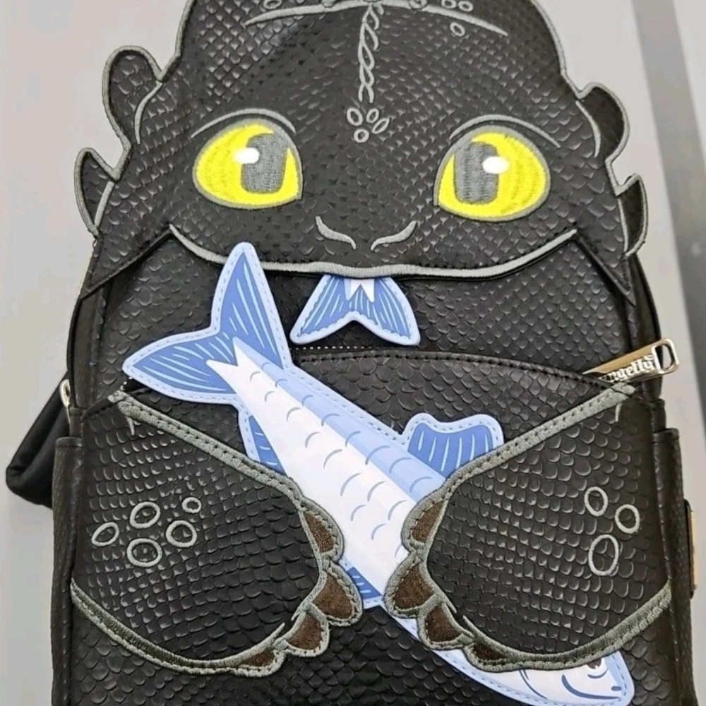 Loungefly Dreamworks How To Train Your Dragon Fish Backpack